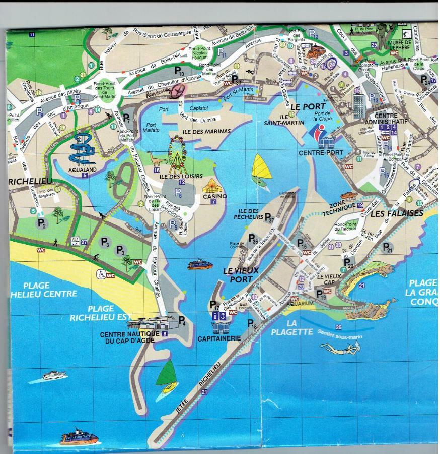 Appartement cap d'Agde 2 pièces - 4 personnes Esterno foto