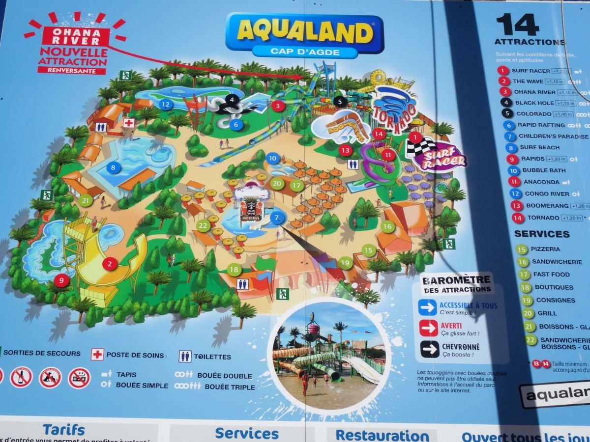Appartement cap d'Agde 2 pièces - 4 personnes Esterno foto